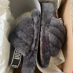 ugg fluff yeah slippers